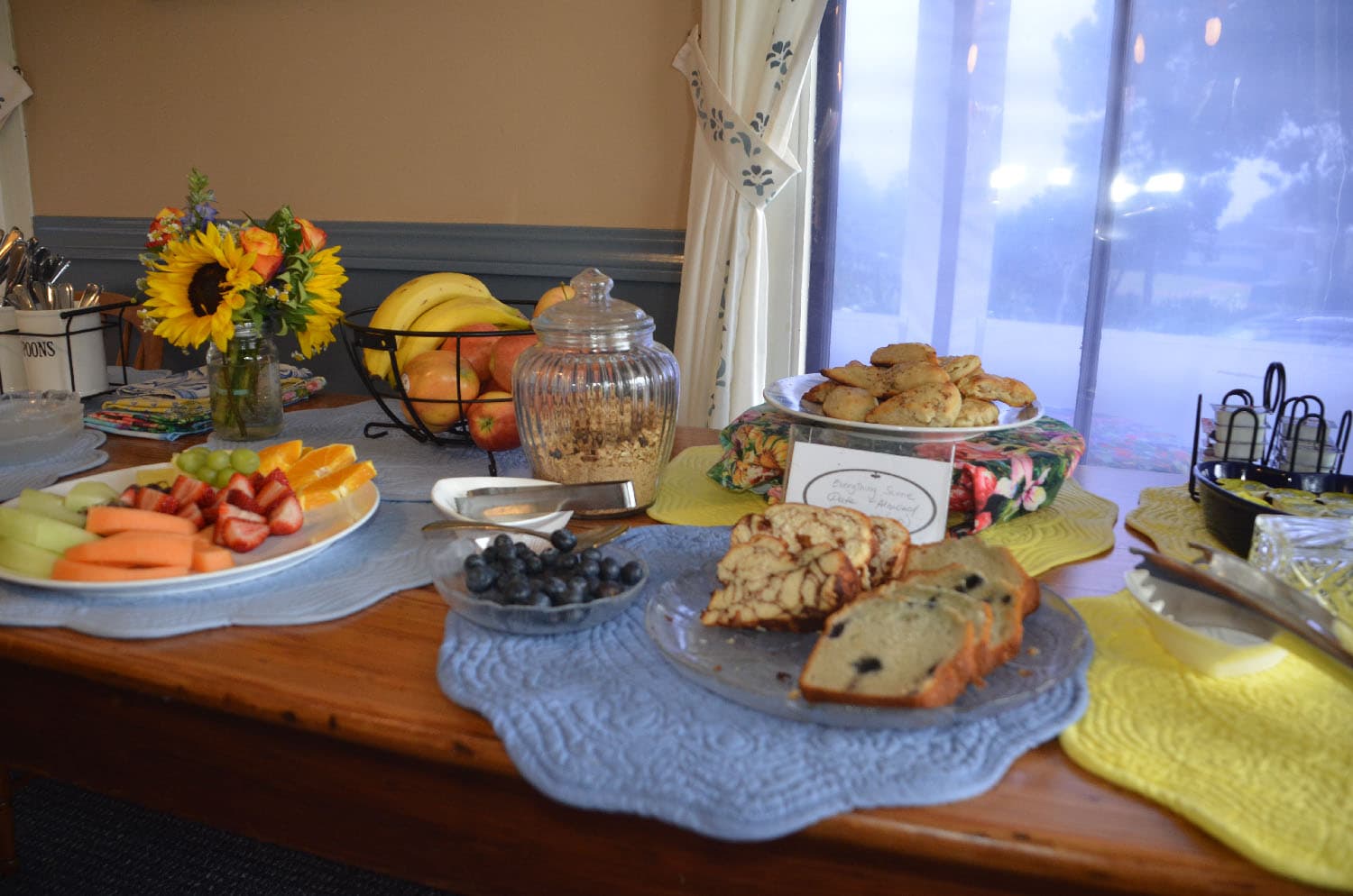 Continental Breakfast is included