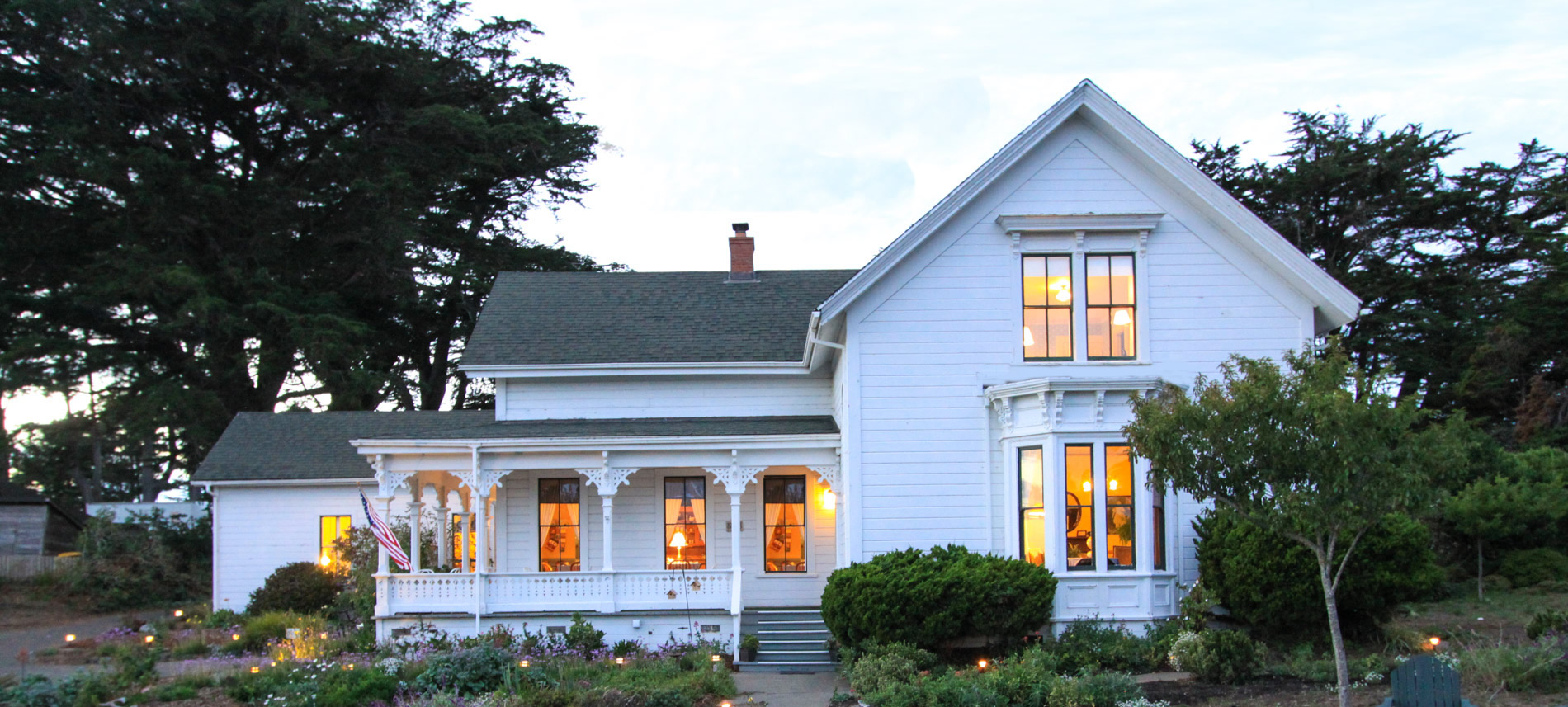 Contact & Map For Joshua Grindle Inn Mendocino Bed & Breakfast